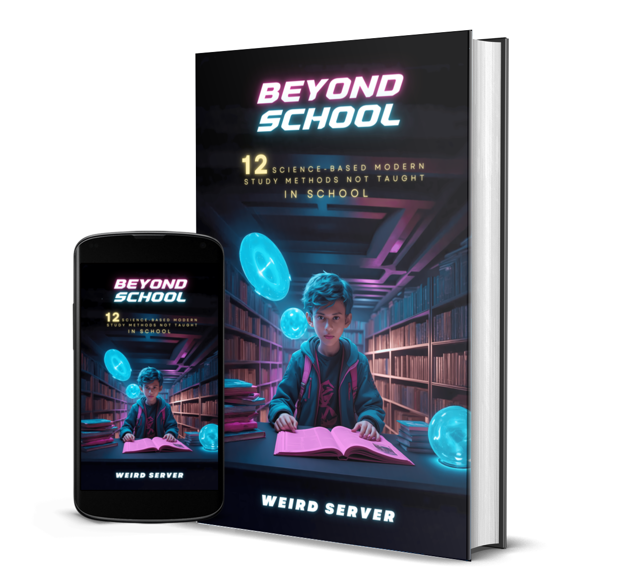 Beyond School Book cover with ebook