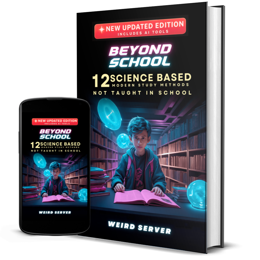 Beyond School Book cover with ebook